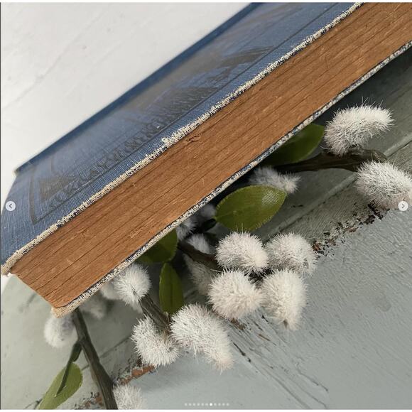 Antique 1900 Children’s Battleship Boys Foreign Service Blue Shabby Book Patchin - Picture 7 of 10